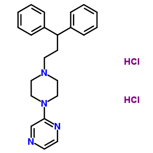 36371-40-1  2-[4-(3,3-diphenylpropyl)piperazin-1-yl]pyrazine dihydrochloride