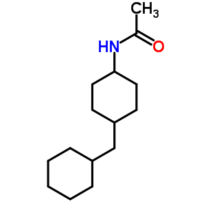 37794-48-2;53710-61-5  N-[4-(cyclohexylmethyl)cyclohexyl]acetamide