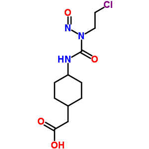 52320-89-5;56208-24-3  (4-{[(2-chloroethyl)(nitroso)carbamoyl]amino}cyclohexyl)acetic acid