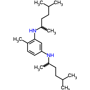 54061-05-1  4-methyl-N,N'-bis(5-methylhexan-2-yl)benzene-1,3-diamine 54061-05-1  4-methyl-N,N'-bis(5-methylhexan-2-yl)benzene-1,3-diamine