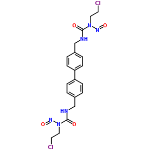54340-56-6  3,3'-(biphenyl-4,4'-diyldimethanediyl)bis[1-(2-chloroethyl)-1-nitrosourea]