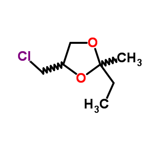 57840-69-4  4-(chloromethyl)-2-ethyl-2-methyl-1,3-dioxolane