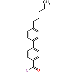 59748-37-7  4'-pentylbiphenyl-4-carbonyl chloride 59748-37-7  4'-pentylbiphenyl-4-carbonyl chloride
