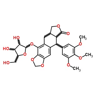 60347-79-7  8-oxo-9-(3,4,5-trimethoxyphenyl)-5,5a,6,8,8a,9-hexahydrofuro[3',4':6,7]naphtho[2,3-d][1,3]dioxol-4-yl pentofuranoside