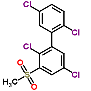 60640-54-2  2,2',5,5'-tetrachloro-3-(methylsulfonyl)biphenyl