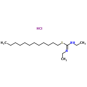 62214-18-0  dodecyl N,N'-diethylcarbamimidothioate hydrochloride (1:1)