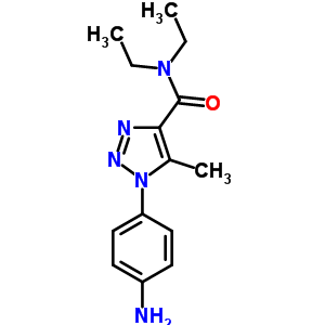 63979-26-0  1-(4-aminophenyl)-N,N-diethyl-5-methyl-1H-1,2,3-triazole-4-carboxamide hydrochloride (1:1)