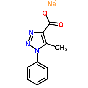 63979-28-2  sodium 5-methyl-1-phenyl-1H-1,2,3-triazole-4-carboxylate