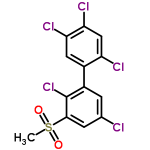 66640-60-6  2,2',4',5,5'-pentachloro-3-(methylsulfonyl)biphenyl