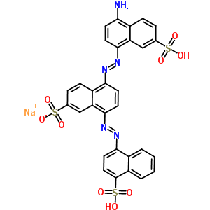 68039-53-2  sodium 5-[(E)-(4-amino-7-sulfonaphthalen-1-yl)diazenyl]-8-[(E)-(4-sulfonaphthalen-1-yl)diazenyl]naphthalene-2-sulfonate