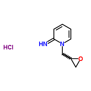 68258-96-8  (2E)-1-(oxiran-2-ylmethyl)pyridin-2(1H)-imine hydrochloride (1:1)