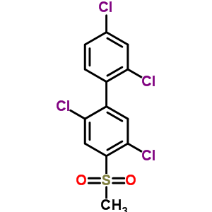 69797-52-0  2,2',4',5-tetrachloro-4-(methylsulfonyl)biphenyl