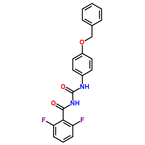 70312-33-3  N-{[4-(benzyloxy)phenyl]carbamoyl}-2,6-difluorobenzamide