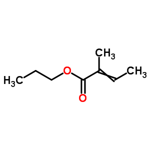 70475-38-6  propyl 2-methylbut-2-enoate