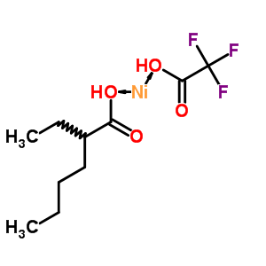 70776-98-6;78709-62-3  acetic acid, 2,2,2-trifluoro-, compd. with 2-ethylhexanoic acid, nickel salt (1:1:1)