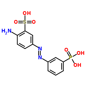 70911-48-7  2-amino-5-[(E)-(3-phosphonophenyl)diazenyl]benzenesulfonic acid