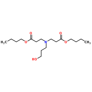71042-71-2  dibutyl 3,3'-[(3-hydroxypropyl)imino]dipropanoate (non-preferred name)