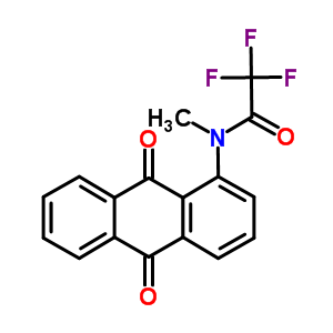 71302-68-6  N-(9,10-dioxo-9,10-dihidroantracén-1-il)-2,2,2-trifluor-N-metilacetamid