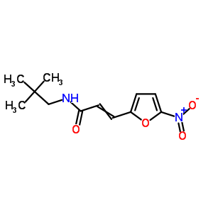 97461-41-1  N-(2,2-dimethylpropyl)-3-(5-nitrofuran-2-yl)prop-2-enamide