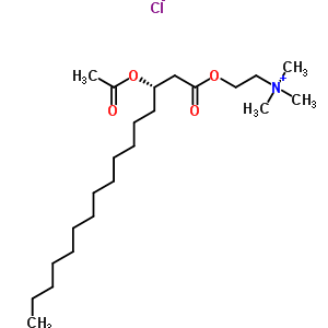 10118-82-8;24580-93-6;24880-47-5;27742-14-9  2-{[(3S)-3-(acetyloxy)hexadecanoyl]oxy}-N,N,N-trimethylethanaminium chloride