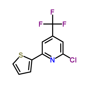 22123-15-5  2-chloro-6-(thiophen-2-yl)-4-(trifluoromethyl)pyridine