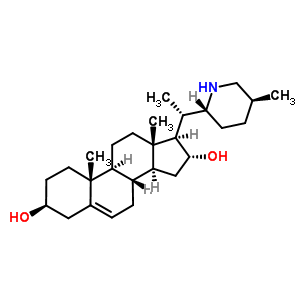 36069-46-2;38642-07-8;65027-01-2  (3beta,16alpha,17beta)-17-{(1S)-1-[(2R,5S)-5-methylpiperidin-2-yl]ethyl}androst-5-ene-3,16-diol