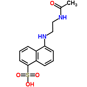 50402-62-5  5-{[2-(acetylamino)ethyl]amino}naphthalene-1-sulfonic acid
