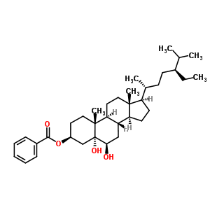 59297-18-6  (3beta,5alpha,6beta)-5,6-dihydroxystigmastan-3-yl benzoate