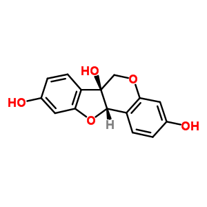 69393-95-9  (6aS,11aS)-6H-[1]benzofuro[3,2-c]chromene-3,6a,9(11aH)-triol