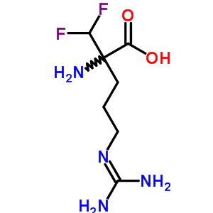 69955-43-7;77286-88-5  N~5~-(diaminomethylidene)-2-(difluoromethyl)ornithine