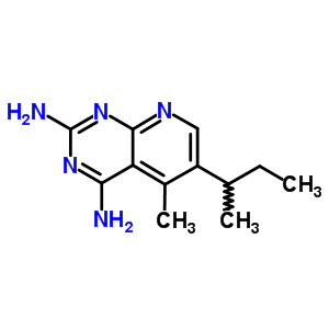 7319-47-3  6-(butan-2-yl)-5-methylpyrido[2,3-d]pyrimidine-2,4-diamine