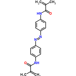 76961-11-0  N,N'-[(E)-diazene-1,2-diyldibenzene-4,1-diyl]bis(2-methylprop-2-enamide)