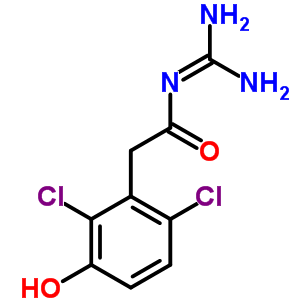 78197-84-9  N-(diaminomethylidene)-2-(2,6-dichloro-3-hydroxyphenyl)acetamide