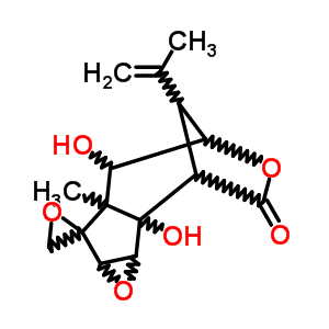 79029-98-4  1b,6-dihydroxy-6a-methyl-8-(prop-1-en-2-yl)hexahydrospiro[2,5-methanooxireno[3,4]cyclopenta[1,2-d]oxepine-7,2'-oxiran]-3(2H)-one