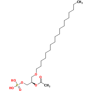 81524-50-7  (2R)-1-(octadecyloxy)-3-(phosphonooxy)propan-2-yl acetate