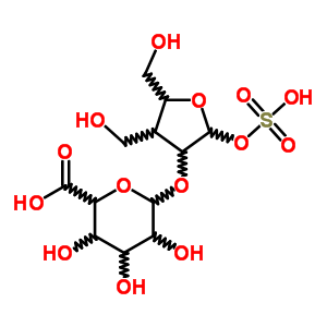 94619-52-0  3-deoxy-2-O-hexopyranuronosyl-3-(hydroxymethyl)-1-O-sulfopentofuranose