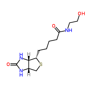 95611-10-2  N-(2-hydroxyethyl)-5-[(3aS,4S,6aR)-2-oxohexahydro-1H-thieno[3,4-d]imidazol-4-yl]pentanamide