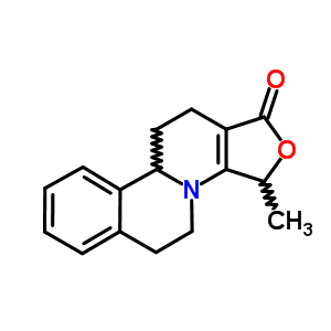 96554-86-8  3-methyl-3,5,6,10b,11,12-hexahydro-1H-furo[3',4':5,6]pyrido[2,1-a]isoquinolin-1-one