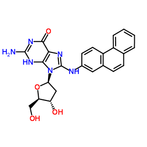 99504-05-9  2'-deoxy-8-(phenanthren-2-ylamino)guanosine