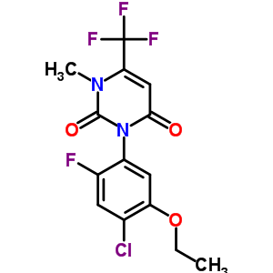 114168-56-8  3-(4-chloro-5-ethoxy-2-fluorophenyl)-1-methyl-6-(trifluoromethyl)pyrimidine-2,4(1H,3H)-dione