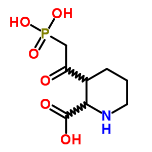 138738-21-3  3-(phosphonoacetyl)piperidine-2-carboxylic acid