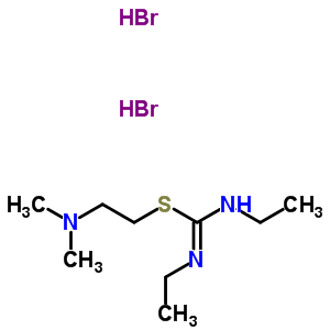 1602-20-6  2-(dimethylamino)ethyl N,N'-diethylcarbamimidothioate dihydrobromide