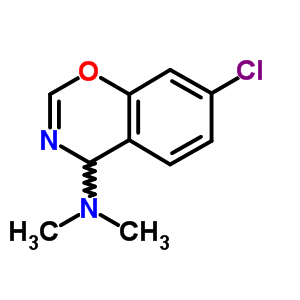 25804-89-1  7-chloro-N,N-dimethyl-4H-1,3-benzoxazin-4-amine