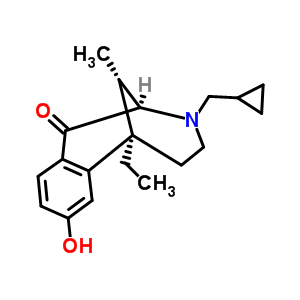 36292-66-7;58640-84-9  (2R,6R,11S)-3-(cyclopropylmethyl)-6-ethyl-8-hydroxy-11-methyl-3,4,5,6-tetrahydro-2,6-methano-3-benzazocin-1(2H)-one