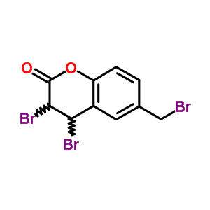 50465-97-9  3,4-dibromo-6-(bromomethyl)-3,4-dihydro-2H-chromen-2-one