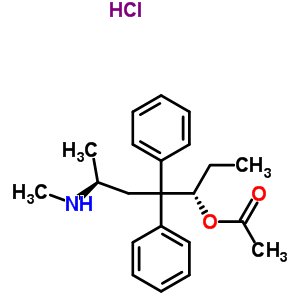 55096-75-8  (3S,6S)-6-(methylamino)-4,4-diphenylheptan-3-yl acetate hydrochloride (1:1)