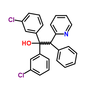 56501-81-6  1,1-bis(3-chlorophenyl)-2-phenyl-2-(pyridin-2-yl)ethanol