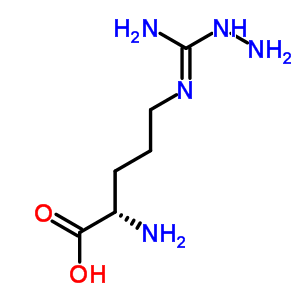 57444-72-1  (E)-N~5~-[amino(hydrazinyl)methylidene]-L-ornithine