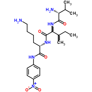 63589-93-5  D-valylisoleucyl-N-(4-nitrophenyl)-L-lysinamide