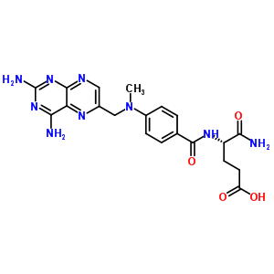 71074-47-0  N~2~-(4-{[(2,4-diaminopteridin-6-yl)methyl](methyl)amino}benzoyl)-L-alpha-glutamine